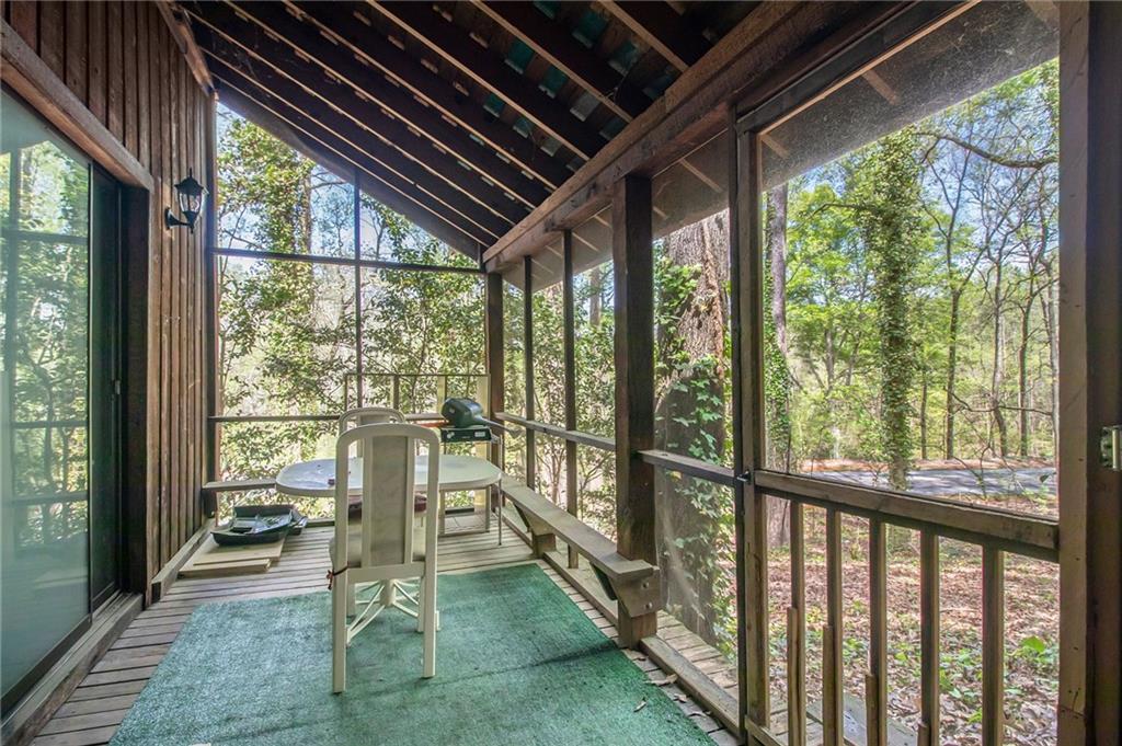 4 Quail Run Decatur, GA 30035 - Photo 21 of 23 a view of porch with furniture and garden