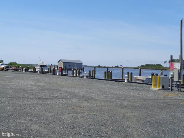 a view of a city street with a large building