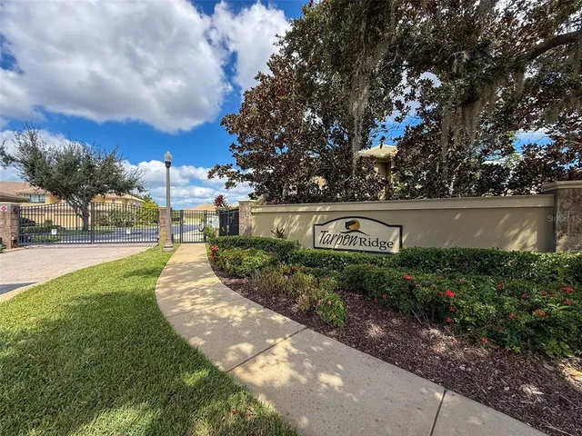 a view of a lake with a city