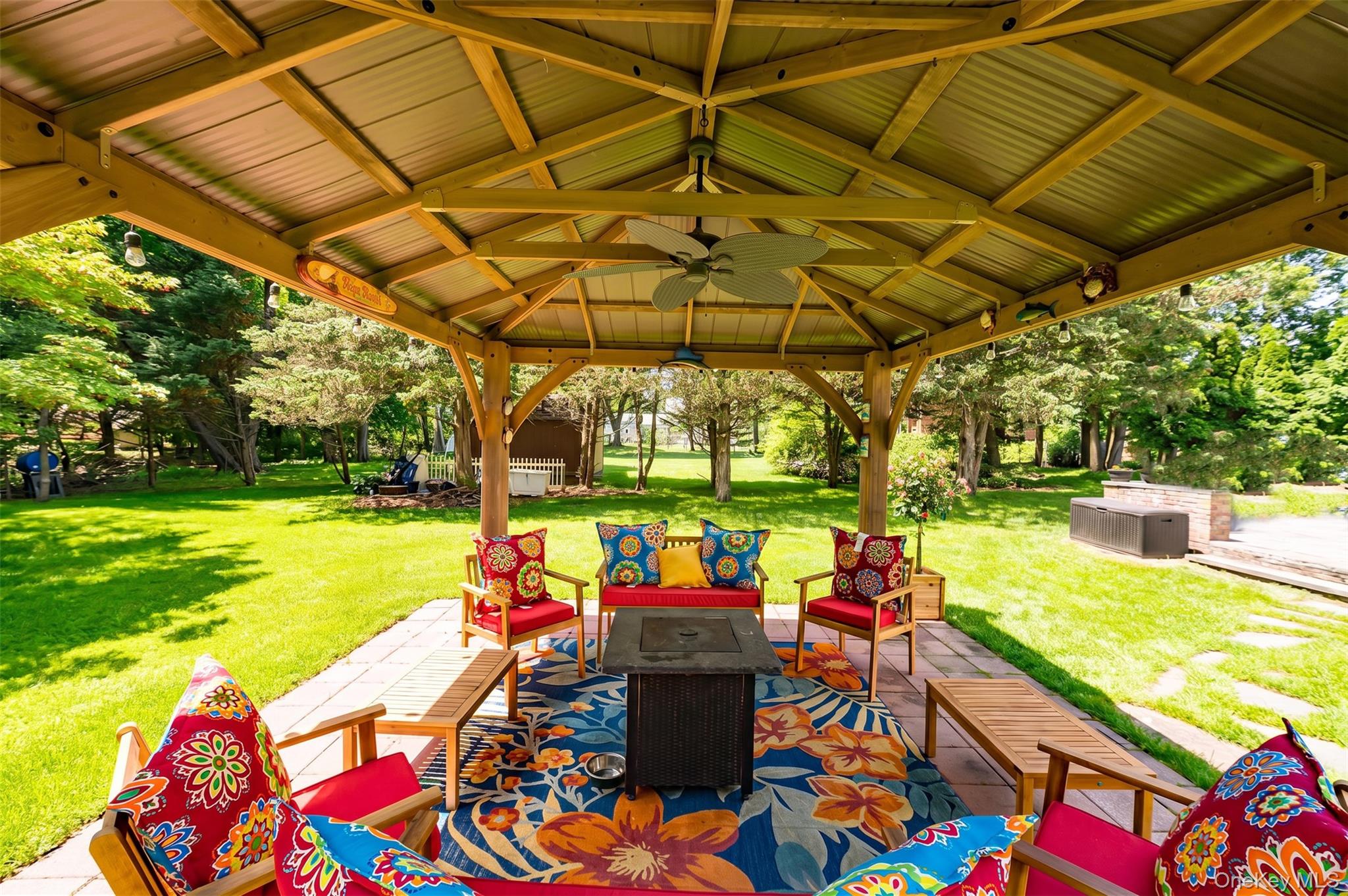 3 Thompson Hill Road St. James, NY 11780 - Photo 31 of 34 a view of an outdoor sitting area with furniture