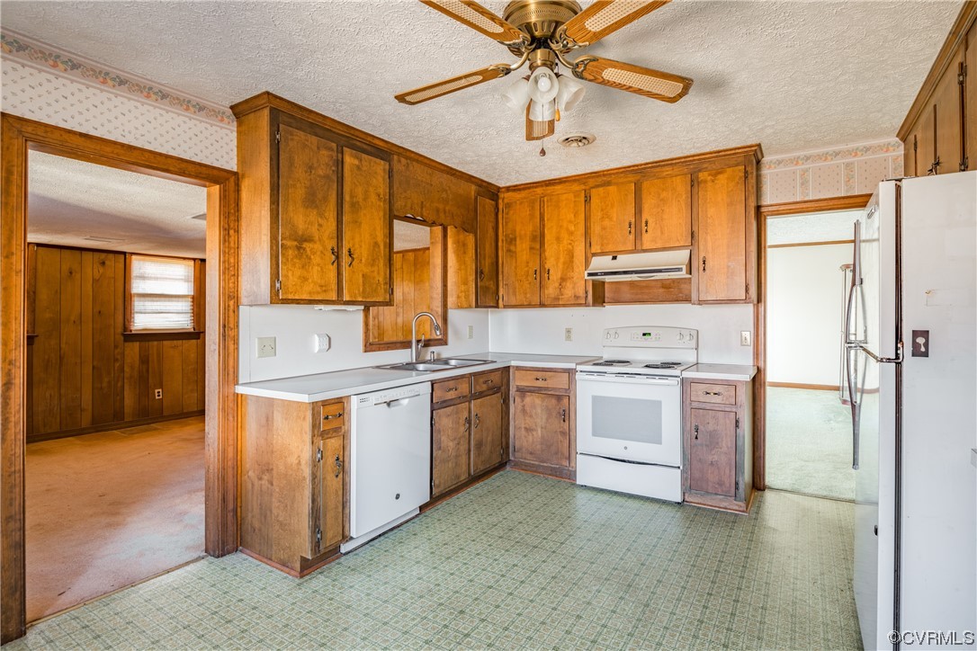 1976 Tuggle Road Farmville, VA 23901 - Photo 8 of 33 a kitchen with a refrigerator and a sink