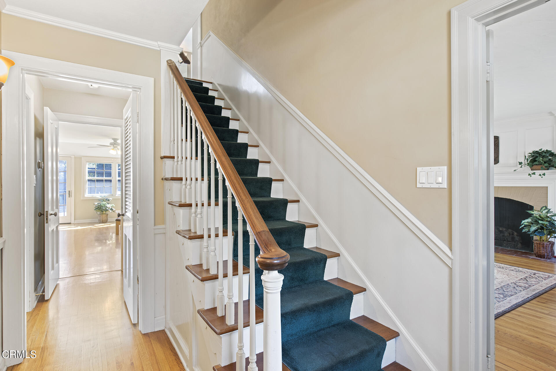 3320 Yorkshire Road Pasadena, CA 91107 - Photo 5 of 26 a view of entryway and hall with wooden floor