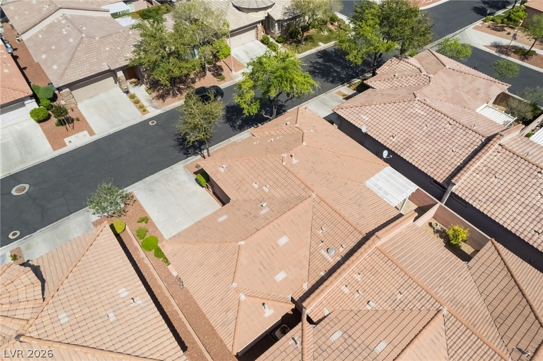 10481 Riverside Park Avenue Las Vegas, NV 89135 - Photo 43 of 51 Rear Aerial perspective of subject property