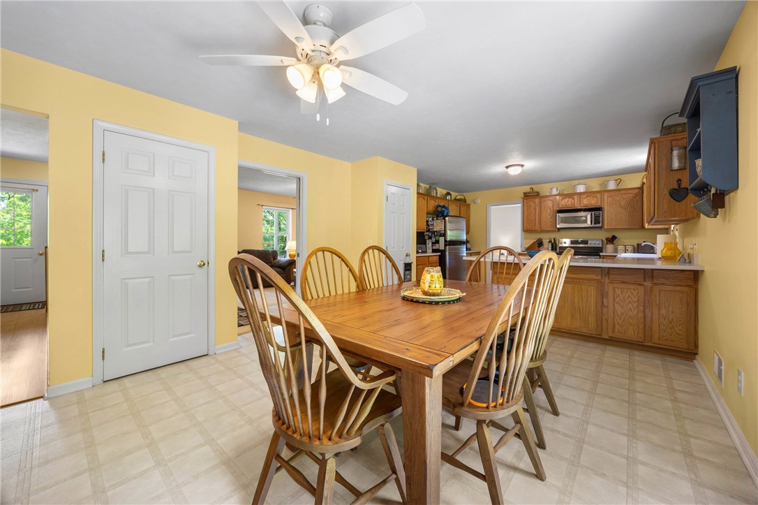 9052 Raspberry Hill Richmond, NY 14466 - Photo 11 of 50 Dining, Kitchen combo