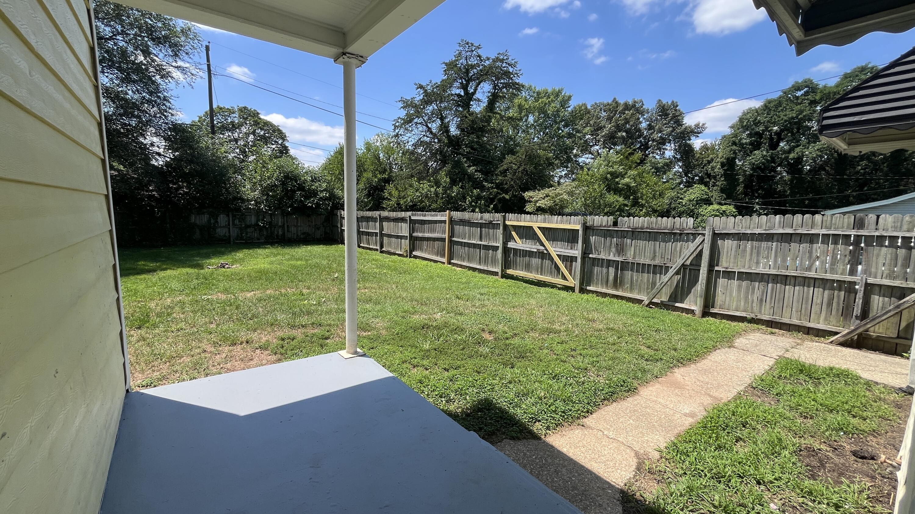 4042 Tennessee Avenue Northwest Roanoke, VA 24017 - Photo 16 of 17 a view of a deck with a yard