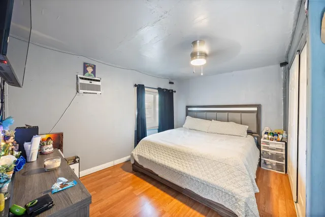 a kitchen with a dining table and chairs