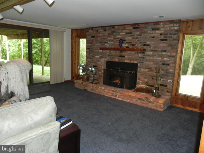 31 Owensville Road Lothian, MD 20711 - Photo 8 of 30 Basement wood burning fireplace