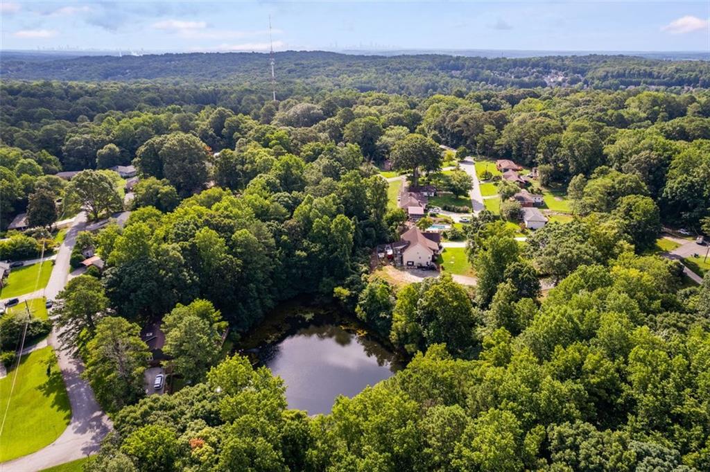 144 Bobs Drive Mableton, GA 30126 - Photo 29 of 33 a view of a lot of trees and houses