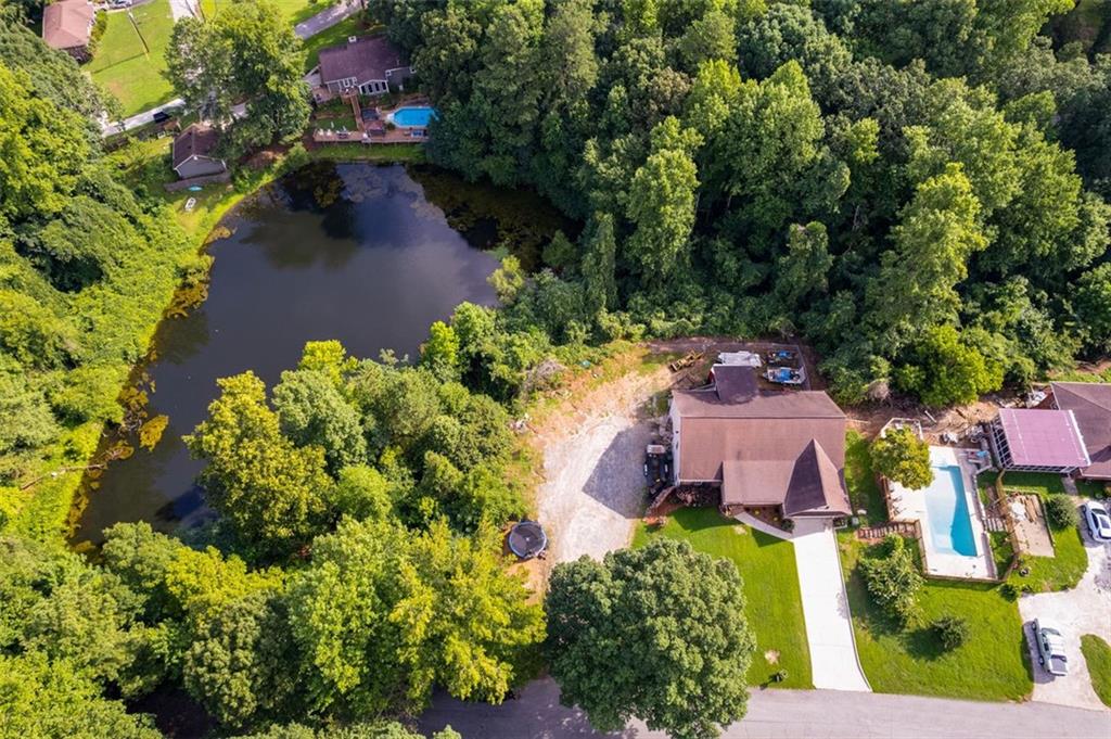 144 Bobs Drive Mableton, GA 30126 - Photo 32 of 33 an aerial view of a house with a yard