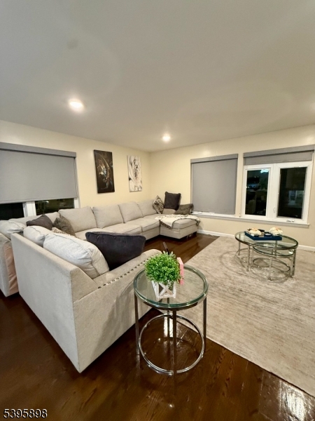 575 Hawthorne Avenue Newark, NJ 07112 - Photo 2 of 14 a living room with furniture and view of kitchen