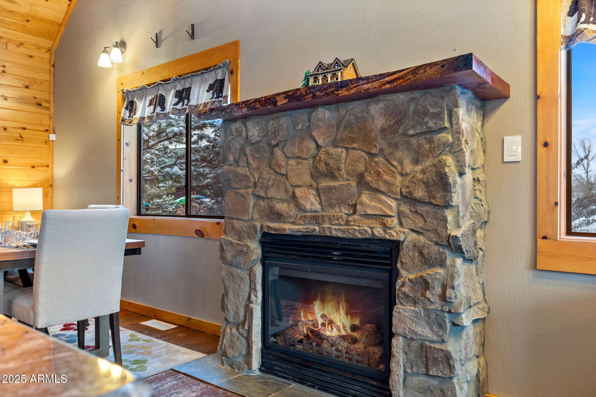 2300 Overgaard Springs Loop Overgaard, AZ 85933 - Photo 20 of 48 a view of a fireplace in a room