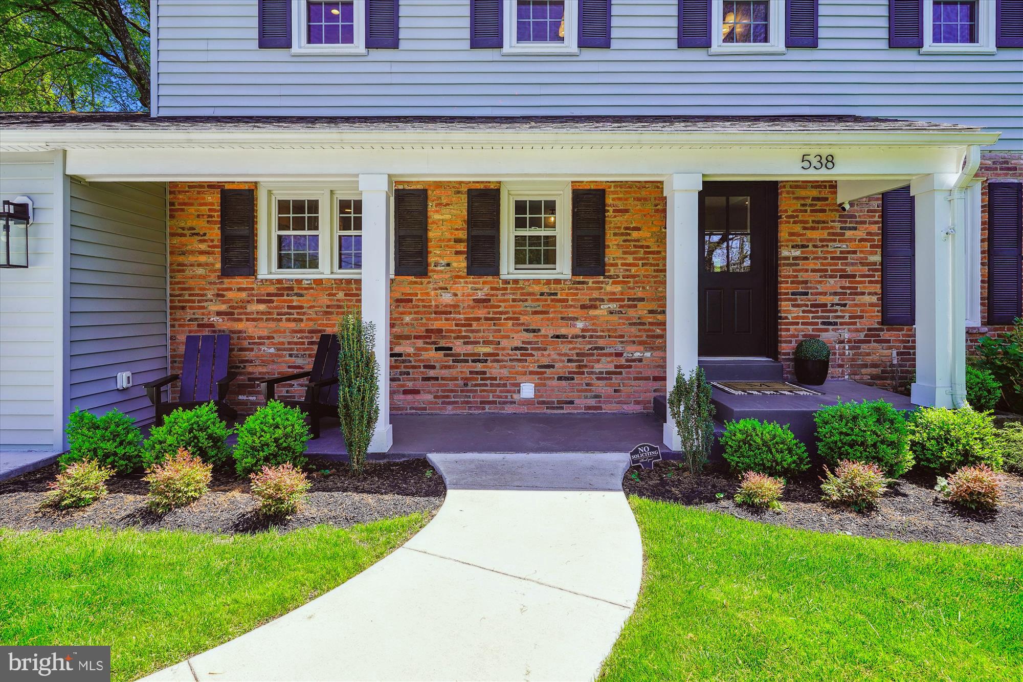 538 Marshall Road Southwest Vienna, VA 22180 - Photo 54 of 59 Covered Front Porch