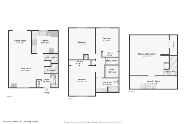 a picture of a floor plan