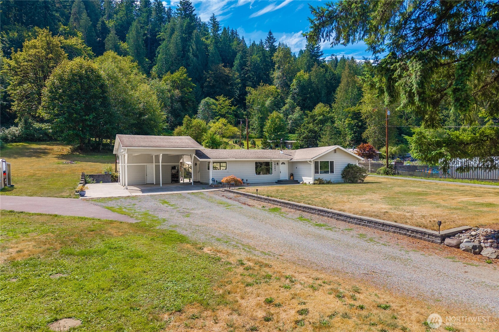 18201 Renton-Maple Valley Road Maple Valley, WA 98038 - Photo 2 of 37 a house view with a outdoor space