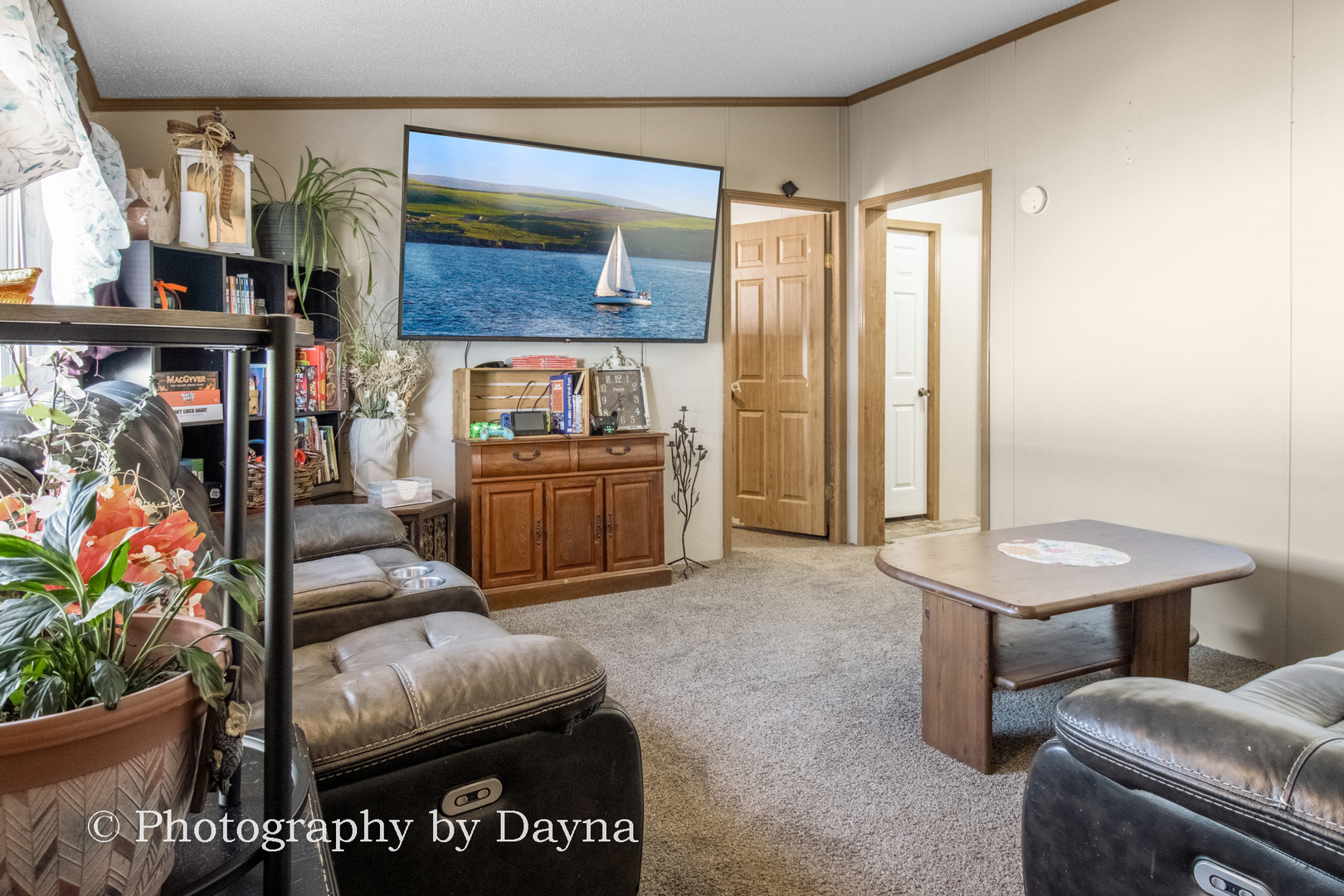 85 St Michaels Drive Bourbonnais, IL 60914 - Photo 2 of 14 a living room with furniture and a potted plant
