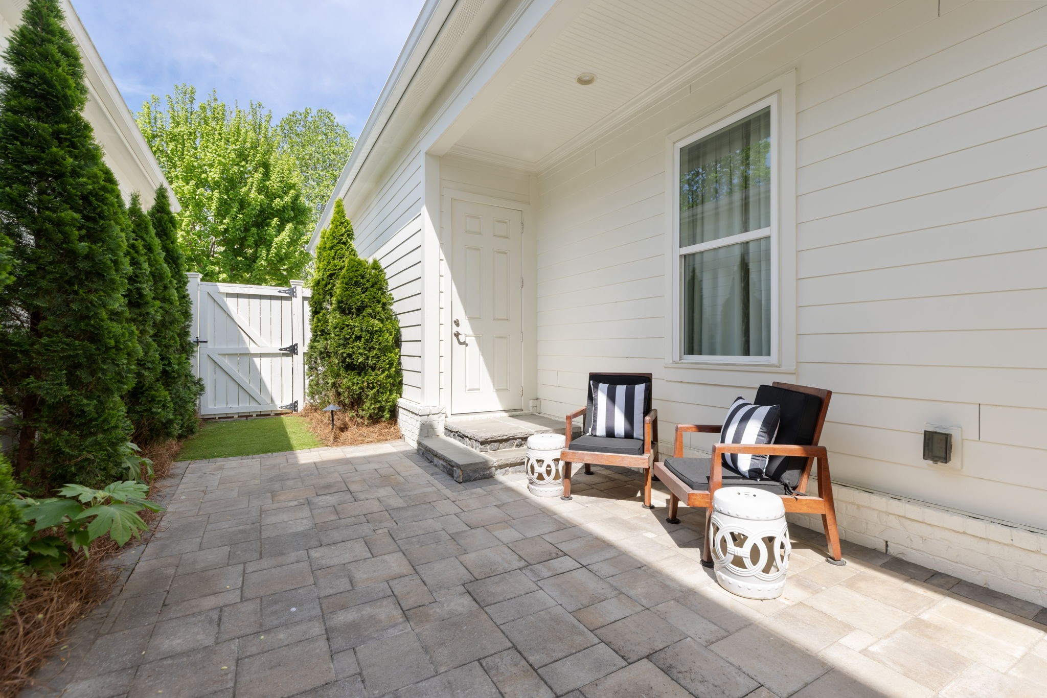 320 Fitzgerald Street Franklin, TN 37064 - Photo 62 of 64 a view of a lounge chairs in back yard of the house