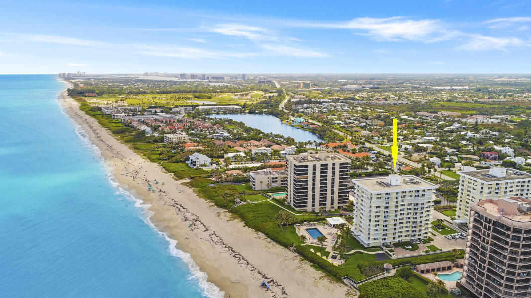 500 Ocean Drive, Unit E9A Juno Beach, FL 33408 - Photo 3 of 21 a view of a city with ocean