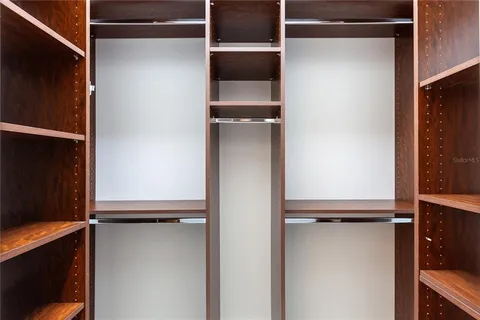 a view of room with a door