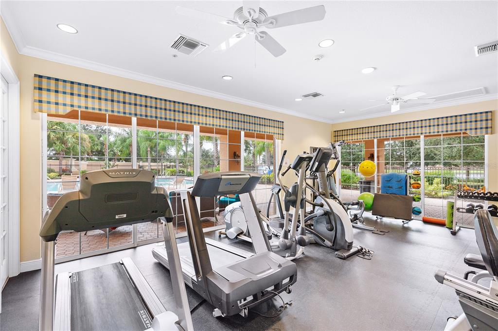8142 Miramar Way Lakewood Ranch, FL 34202 - Photo 36 of 45 a view of a room with gym equipment