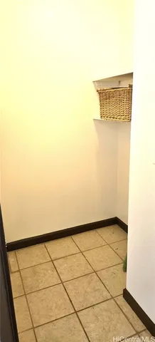 a view of a room with an empty space