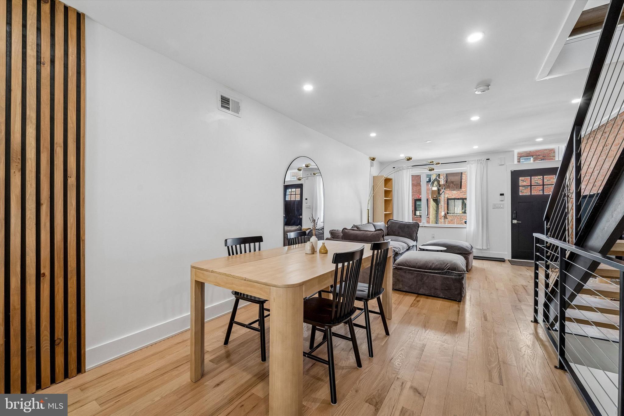 2565 Tulip Street Philadelphia, PA 19125 - Photo 4 of 15 a view of a dining room with furniture and wooden floor