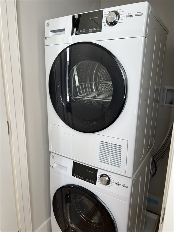 34 St Joseph Street, Unit 21 Fall River, MA 02723 - Photo 10 of 15 a utility room with dryer and washer