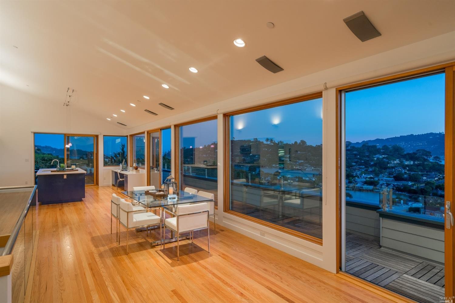 4 Owlswood Road Tiburon, CA 94920 - Photo 1 of 1 a living room with furniture and floor to ceiling window