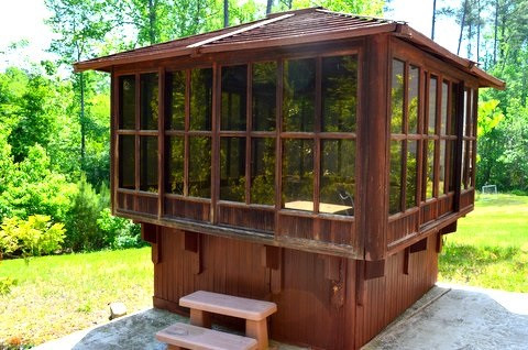 2125 Lower Lake Road Wake Forest, NC 27587 - Photo 5 of 23 Custom Covered Hot Tub