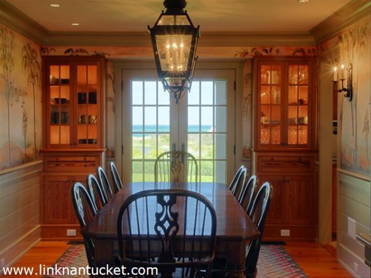22 Capaum Pond Road Nantucket, MA 02554 - Photo 9 of 22 Dining Room Overlooking the Sound