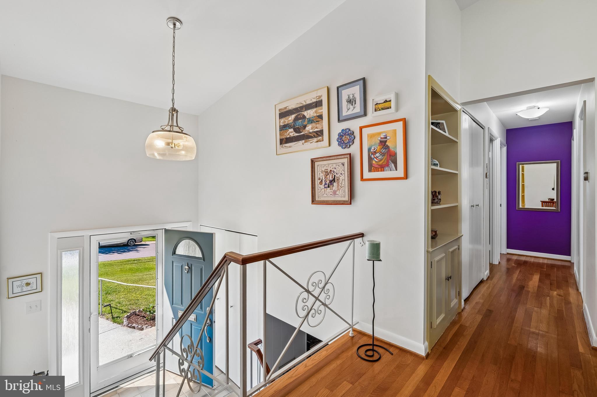 11728 Lovejoy Street Silver Spring, MD 20902 - Photo 3 of 43 Main level hallway with beautiful flooring.