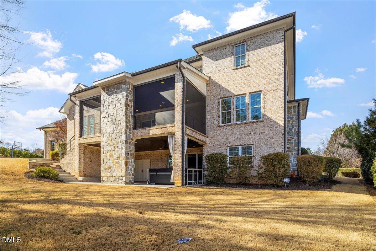 12616 Village Springs Road Raleigh, NC 27614 - Photo 8 of 89 a front view of a house with a yard