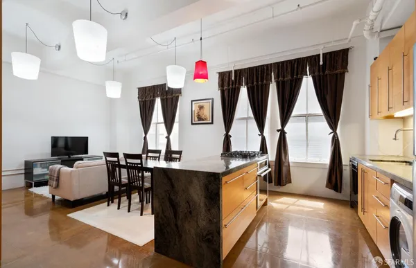 a very nice looking room with many windows