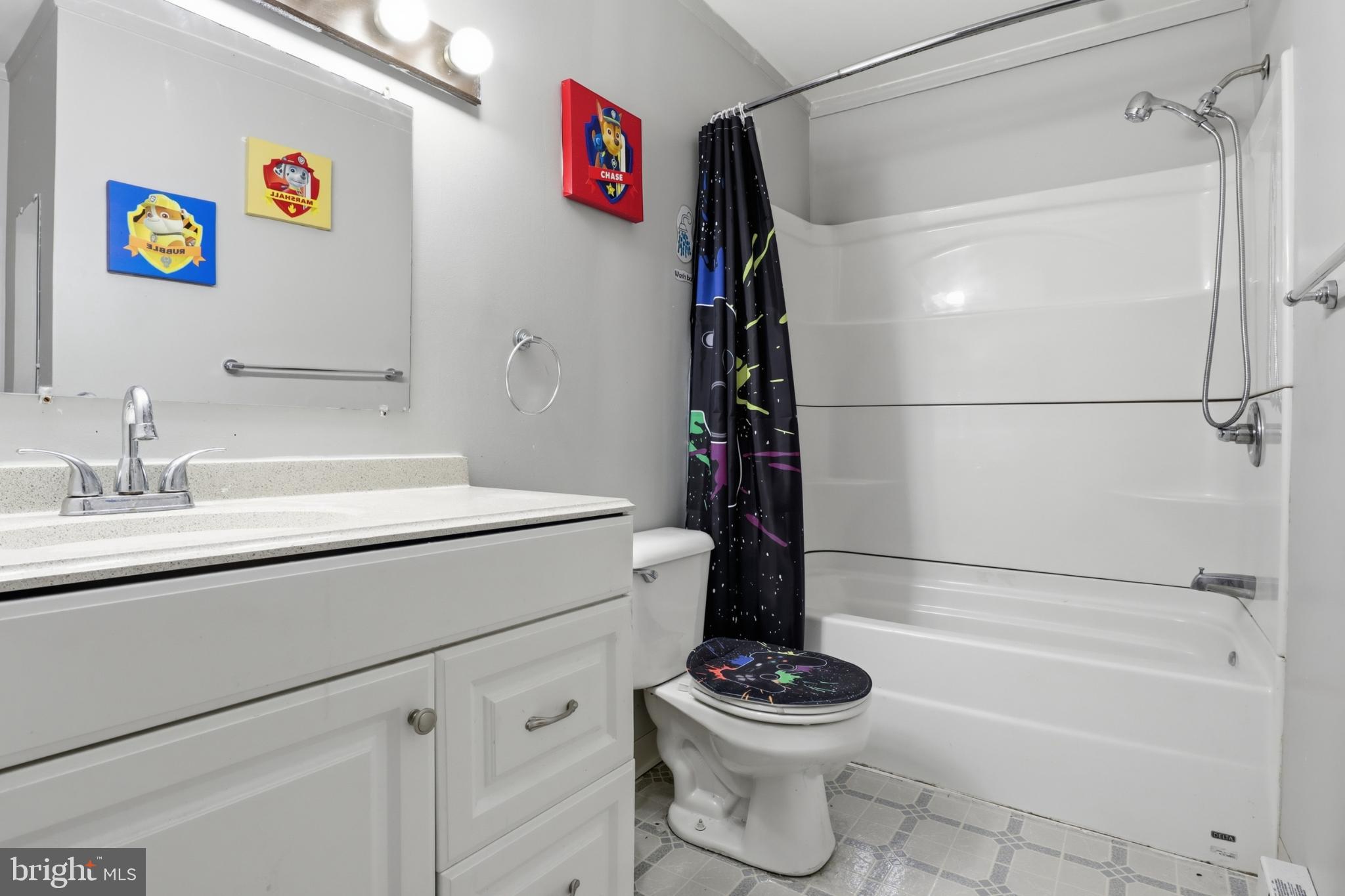 4849 Springtop Drive Harrisburg, PA 17111 - Photo 16 of 42 a bathroom with a sink toilet and shower