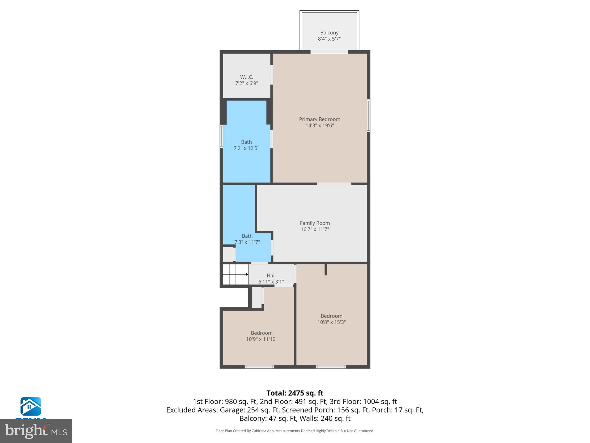 4849 Springtop Drive Harrisburg, PA 17111 - Photo 41 of 42 a picture of a floor plan