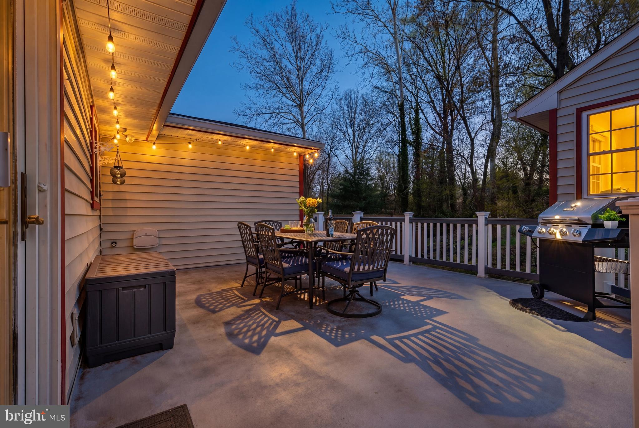 583 Lake Boulevard Lindenwold, NJ 08021 - Photo 17 of 51 a view of a patio with a table and chairs