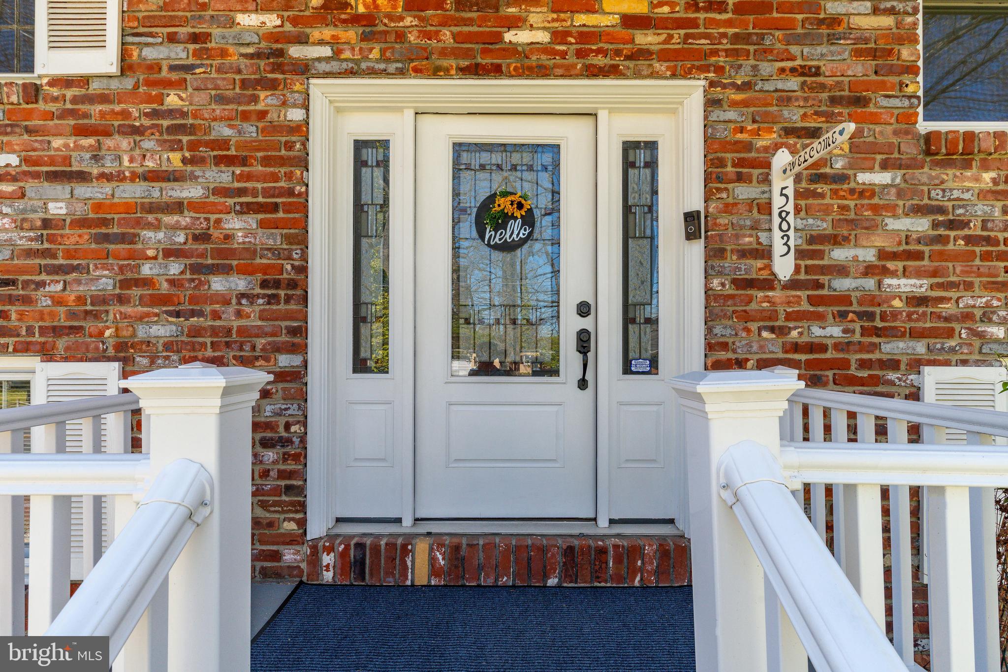 583 Lake Boulevard Lindenwold, NJ 08021 - Photo 5 of 51 a view of front door of house with wooden door