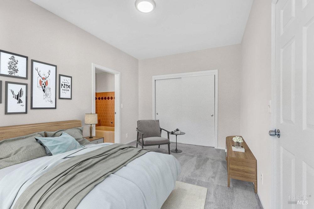 4785 Highway 12 Santa Rosa, CA 95409 - Photo 24 of 80 a bedroom with a bed and furniture