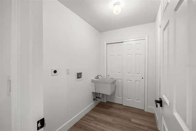 a view of room with walk in closet