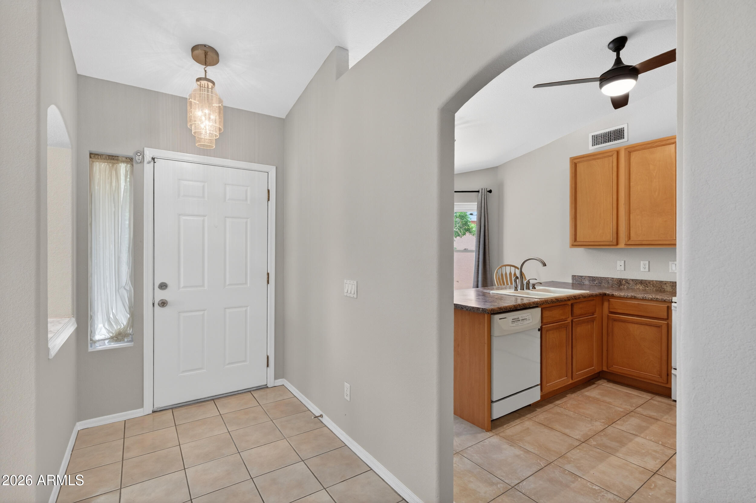 4729 West Monterey Street Chandler, AZ 85226 - Photo 14 of 50 a bathroom with a granite countertop sink mirror and vanity