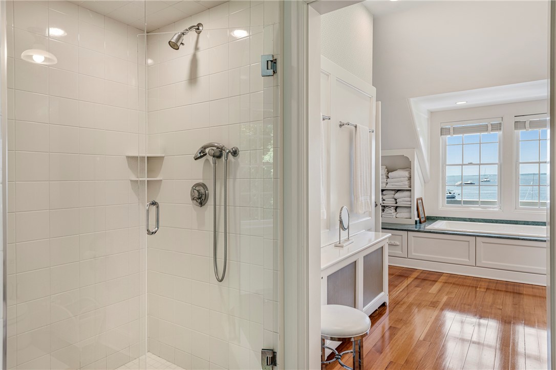 5 Waters Edge Road Westerly, RI 02891 - Photo 37 of 47 The ensuite bath has a separate room for the shower.