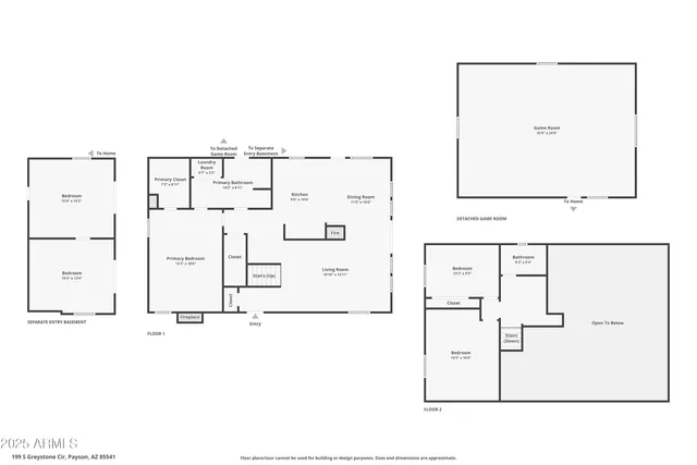 $799,999 | 199 South Greystone Circle, Payson, AZ 85541