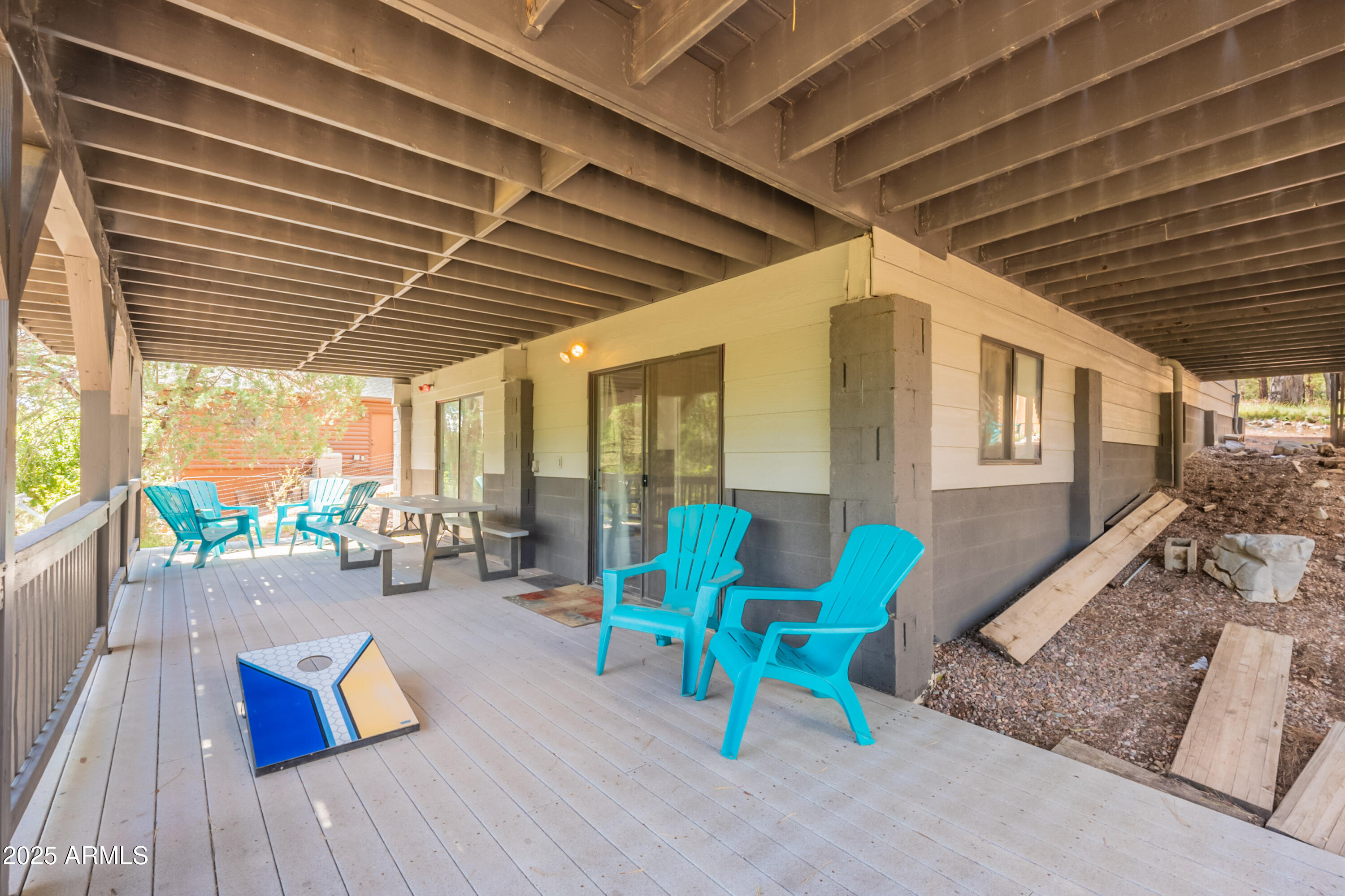 199 South Greystone Circle Payson, AZ 85541 - Photo 57 of 83 a backyard of a house with seating space