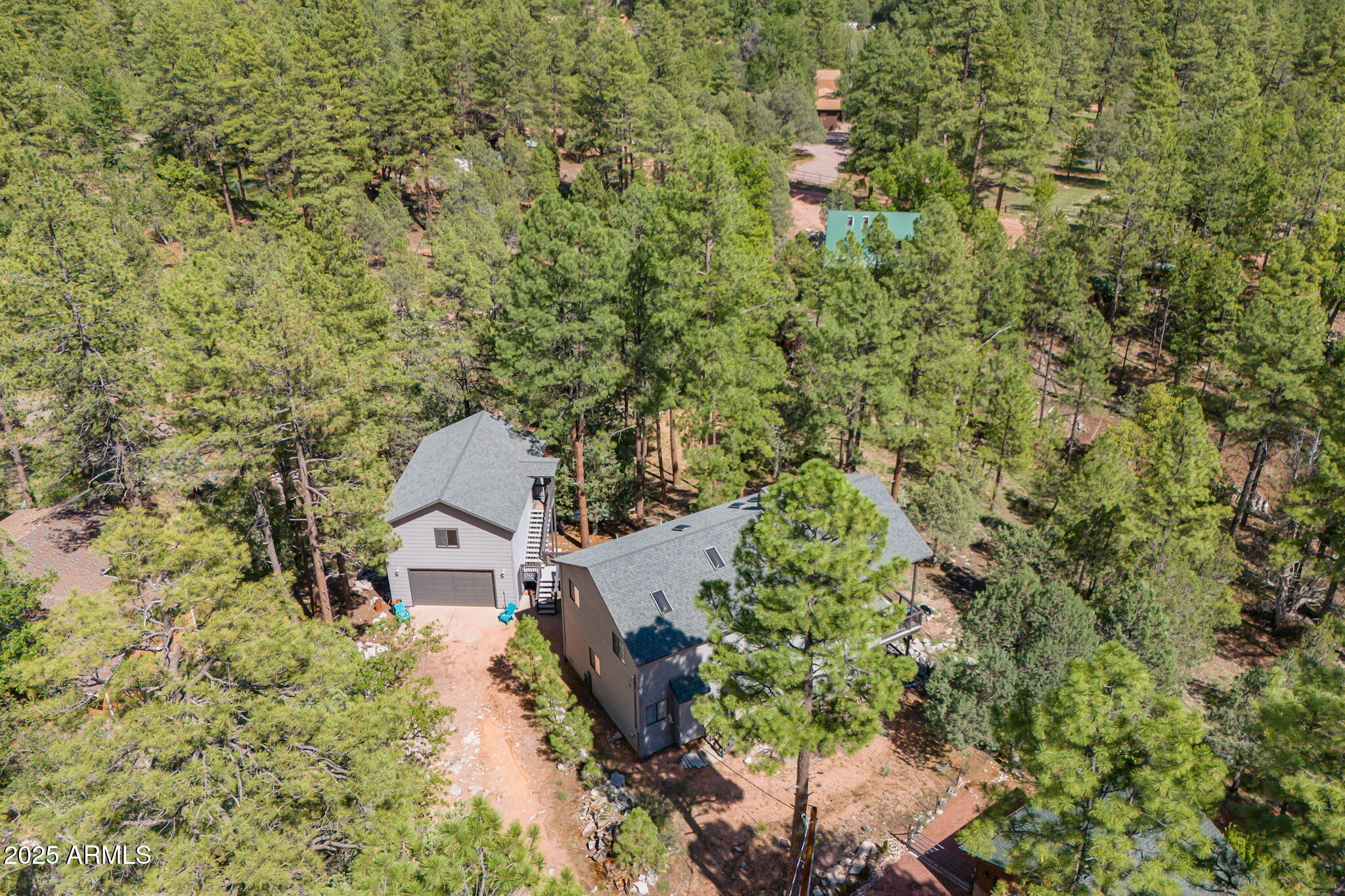 199 South Greystone Circle Payson, AZ 85541 - Photo 74 of 83 an aerial view of a house with a yard