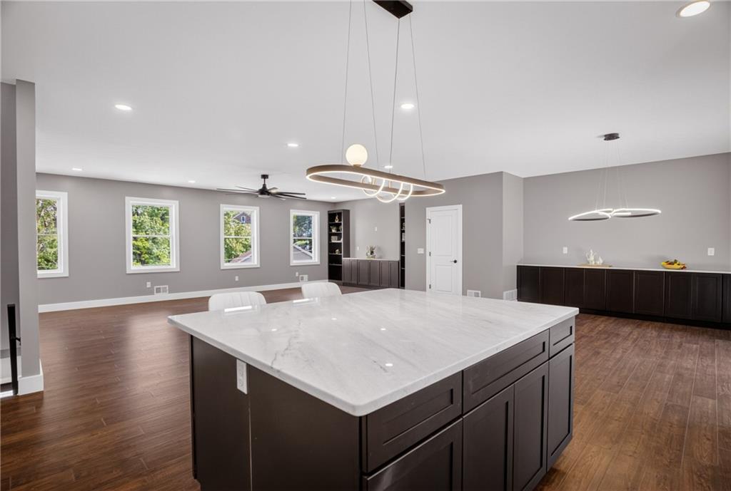 225 Wilbert Street Pittsburgh, PA 15211 - Photo 5 of 34 open kitchen and living space