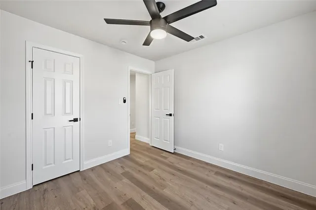 wooden floor in an empty room