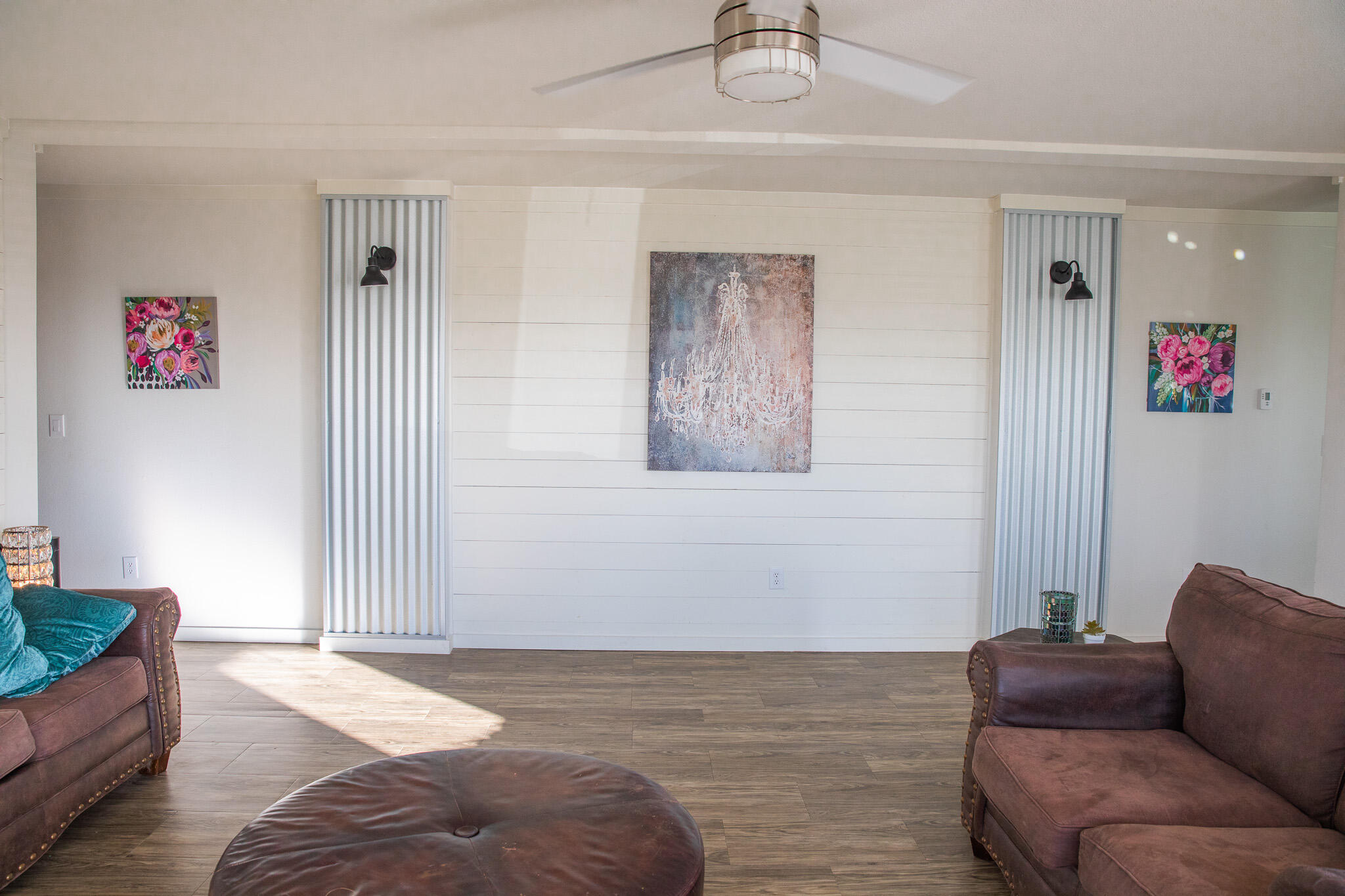 1388 Mallard Road Wilson, TX 79381 - Photo 15 of 45 a bed room with a bed and a couch