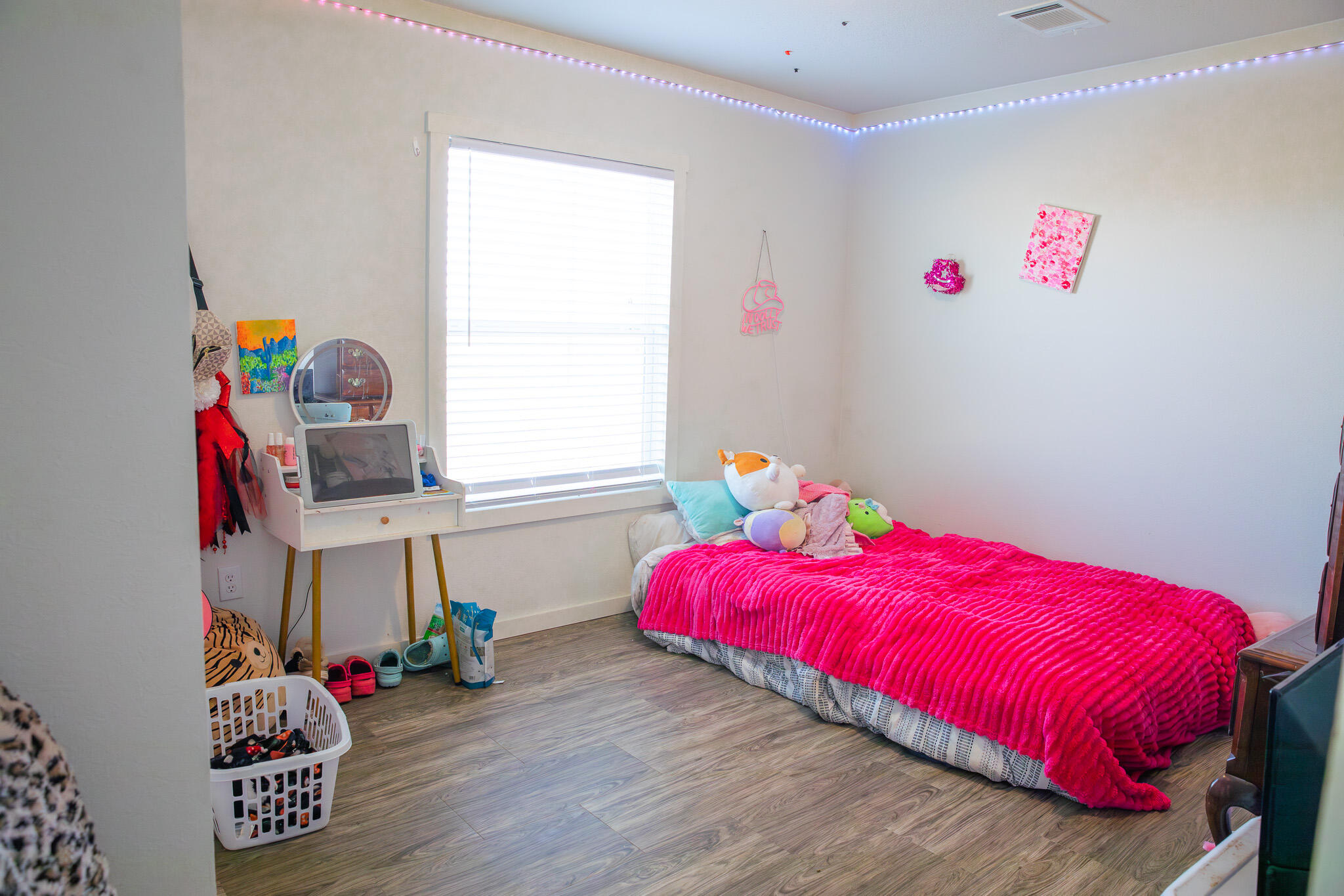 1388 Mallard Road Wilson, TX 79381 - Photo 19 of 45 a bedroom with a bed and a window