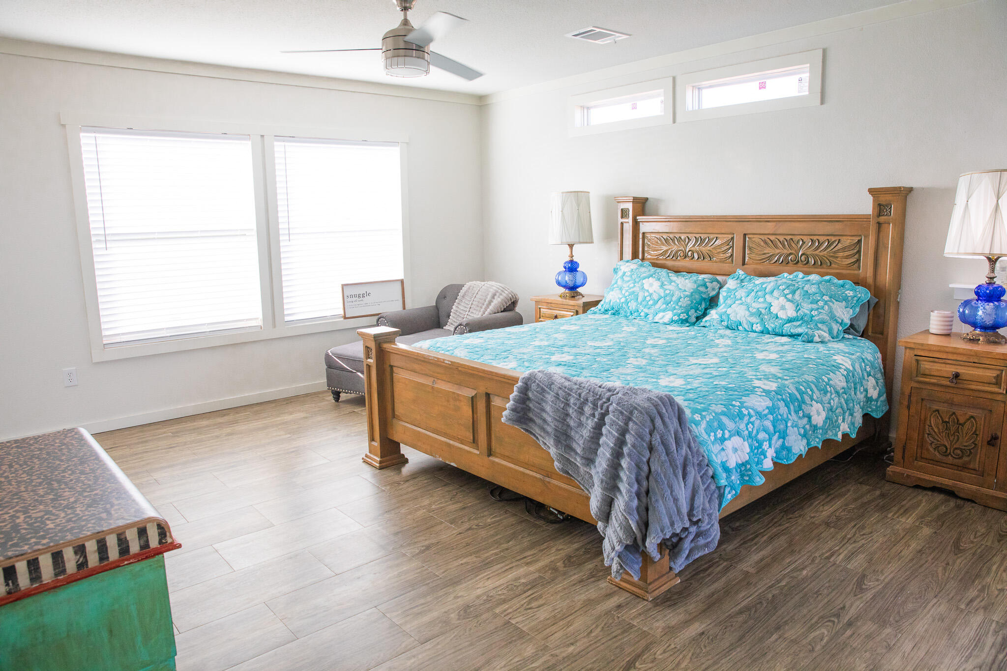 1388 Mallard Road Wilson, TX 79381 - Photo 25 of 45 a bedroom with a bed dresser and a window
