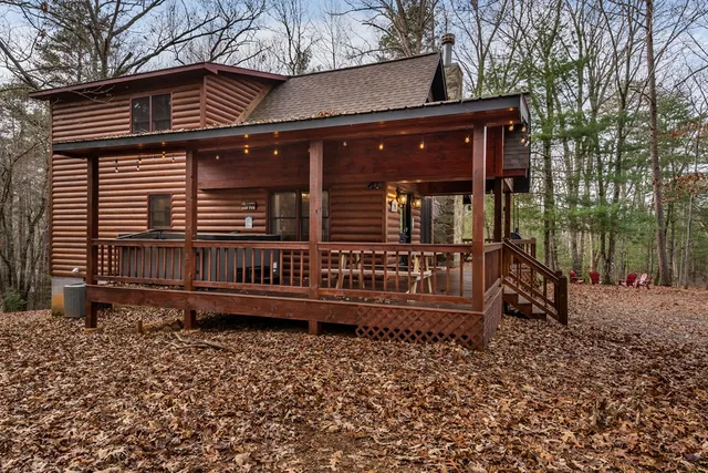 front view of a house with a small yard