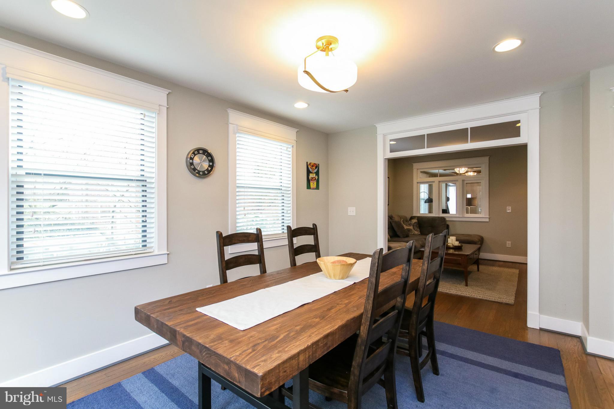 829 Kingston Road Baltimore, MD 21212 - Photo 14 of 30 a view of a dining room with furniture and window